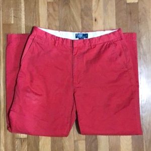 Polo Ralph Lauren Red Chinos Size 36/32